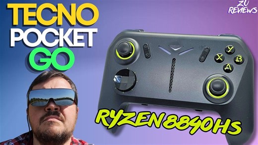 传音 Tecno Pocket Go 抢先开箱体验 AMDRyzen 8840HS AR Glasses!| 作者 Retro Handhelds | 机翻中