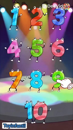 537K views · 5.2K reactions | Canción infantil de los números del 1 al 10  1 Uno 2 Dos 3 Tres 4 Cuatro 5 Cinco 6 Seis 7 Siete 8 Ocho 9 Nueve 10 Díez .#numbers #Numeros #educacioninfantil #education #INICIAL #jardin #infantil #infantes #reelsviralシfb #reelviralfacebook #cancionesinfantiles #schoolactivity #fridayfun #teachersday #teacherappreciation #toyinfantil | Toy infantil | Facebook