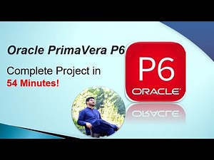 Complete House Construction Schedule in PrimaVera P6 in 54 minutes || Project Management