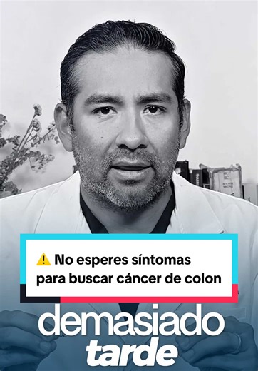 ⚠️ El cáncer de colon muchas veces no da síntomas al inicio. Cuando aparecen… en algunos casos ya puede estar avanzado. Por eso existe una recomendación clara de los especialistas: 🩺 Desde los 45 años debes iniciar chequeos preventivos de colon. Detectarlo temprano puede salvar tu vida. Este mes tenemos programas de prevención de cáncer de colon disponibles en nuestro centro médico. 💬 Comenta CHEQUEO y te enviamos la información. 📲 Agenda tu cita al 099-960-5614 No esperes señales de tu cuerp