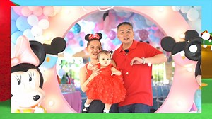 🎈Oh Mickey, you're so fine! Join us in celebrating Ellie's 1st birthday with an adorable Baby Mickey and Minnie Mouse theme, surrounded by pastel pink, white, and pastel blue balloons! 💕🐭 And don't forget to catch the Same Day Edit Video for an extra dose of cuteness! 📽️✨ 🎥 iCapture Studios Planning to host an epic party? Look no further. Our all-in inclusive party package offers everything you need for a memorable celebration. -Full Event Planning and Styling services -Catering, including 