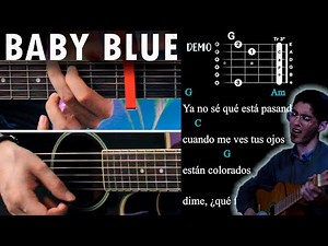 Baby Blue - Kevin Kaarl GUITARRA Tutorial / DEMO | Acordes