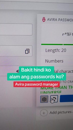 ‏Avira password manager.