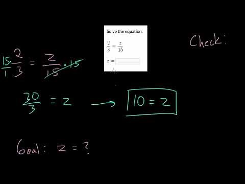 One Step Equations: Multiplication and Division With Fractions and Decimals