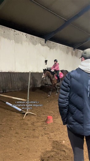 Le diable déguisé en moniteur équestre