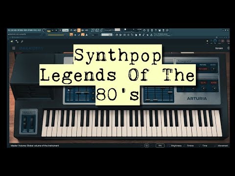 Synthpop Legends Of The 80's Sample Pack For Arturia Emulator II V