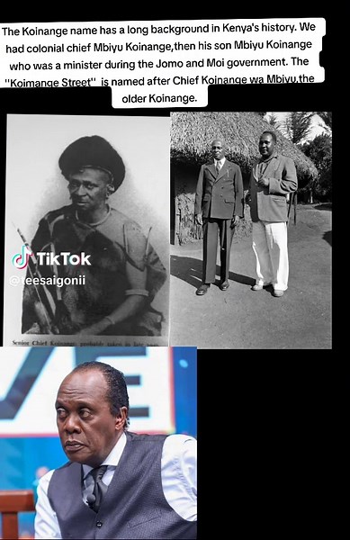 Exploring the Koinange Legacy in Kenya's History
