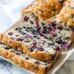 The Best Blueberry Banana Bread