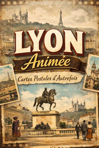 Redécouvrez Lyon à travers des cartes postales animées