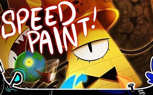 比尔·赛弗【Bill Cipher】【绘画】