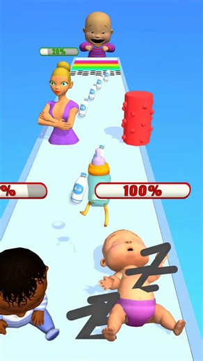 baby battle run levels 5#ytshorts #ytshorts #babybottlerun #babygamesforkids #babyshorts #babyboy