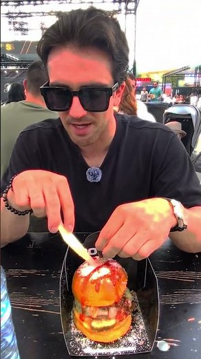 I Went to The Champions Burger... and I Wasn't Prepared 🍔🔥 #Shorts