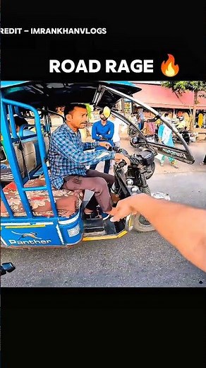 Road Rage With Auto Driver🔥#shorts #bikerider #roadrage #shortvideo #motovlog #bike #vlogs #zx10r