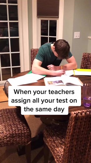 Straight up they work together to screw us over #school#test#homework