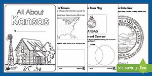 All About Kansas Activity Booklet