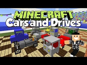12 VOITURES DE FOLIES ! | Présentation du mod "CARS AND DRIVES"! - [1.7.10]