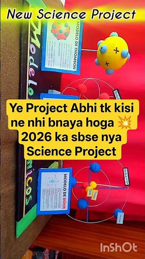 2026 Science Project 💥 Newest Science Model 🧪 Science Fair Project #scienceproject #scienceshorts