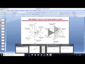 PART5: SIMULATION MODULATION DIRECT SPACE VECTOR FOR MATRIX CONVERTER