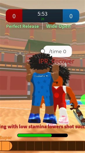 3 POINTER OVER IPR_RECOVER#roblox#liluzivert#basketball#shorts