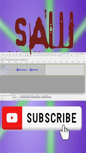 Making Jigsaw voice #saw #audacity #jigsaw #jigsawpuzzle