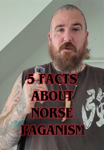 5 facts about Norse Paganism #norsepagan #norsetok #pagan #norsemythology #norseman