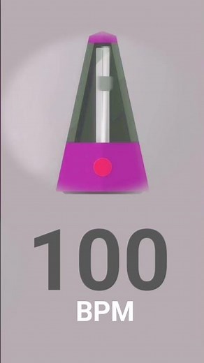 100 BPM metronome infinite loop