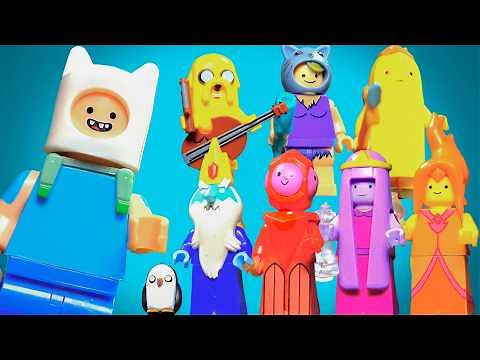 Lego Adventure Time | Finn | Jacke | Princess Bubblegum | Ice King | Unofficial Minifigures