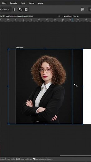 How to easily trim an image in Affinity #affinity #canva