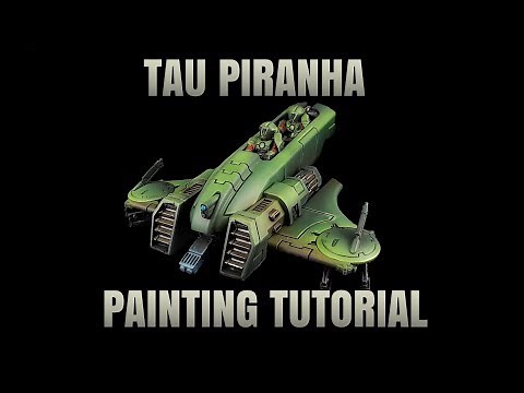 Tau Piranha Painting Tutorial