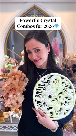 ✨ POWERFUL CRYSTAL COMBOS FOR 2026 ✨ (curated for the Year of the Fire Horse 🐎🔥) 🔥 Fire Horse IG Live Sale 🗓 Saturday (tomorrow) 2 PM EST Intentional crystal pairings to support your nervous system, intuition & expansion — without burnout. Featured combos include: ✨ Soul-Aligned Relationships ✨ Building Generational Wealth ✨ Deep Restorative Sleep ✨ Boundaries Without Guilt ✨ Leaving Survival Mode ✨ Protection from EMF & mental overstimulation Join us live TOMORROW ON INSTAGRAM AT 2 pm est t