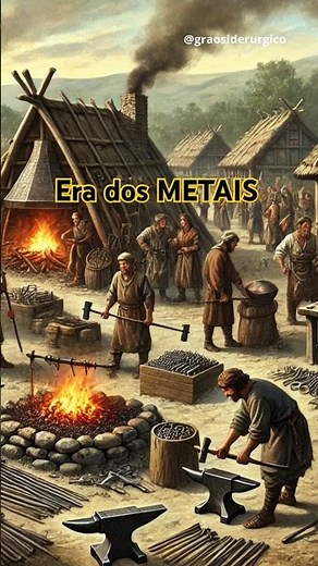 Era dos Metais #curiosidades #metalurgia #historia