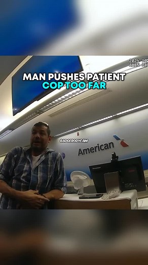 Man Pushes Patient Cop TOO FAR 🤯 #police #cops #crime | Badgebodycam