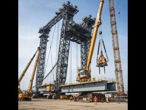 Giants of Bridge Construction – The World’s Most Powerful Bridge Building Machines