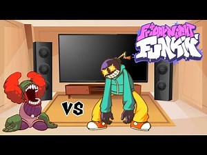 Friday Night Funkin React Tricky VS Whitty || Mod? || •Light•