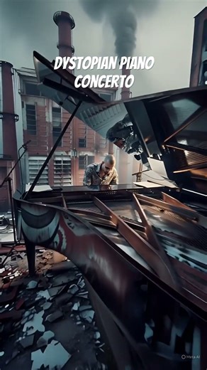 Dystopian piano concerto with Dr. Marcin Bela #piano #concert #dystopian