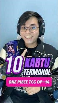 TOP 10 KARTU TERMAHAL DI ONE PIECE TCG OP-14! #onepiece #cardcollector #tradingcards #shorts #fyp