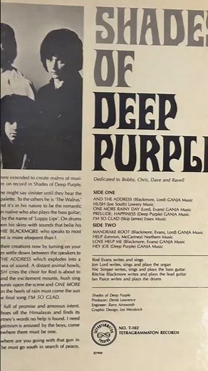 Hush by Deep purple !