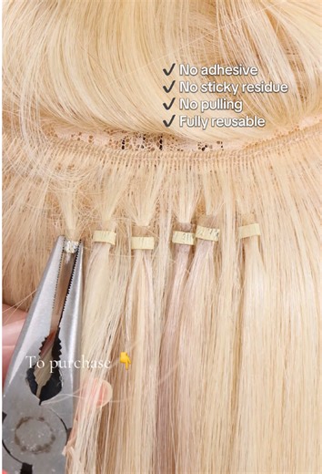 Micro removal, made easy ✨ No glue, no mess. Micro extensions are removed by gently opening the micro rings and sliding them off — clean, quick, and hair-safe. #dooreshair #dooreshairextensions #realhumanhair #noglue #reusable