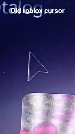 old roblox cursor
