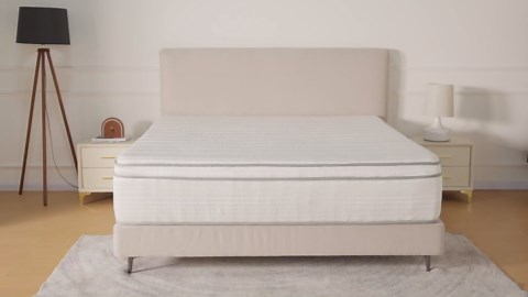 Avenco California King Size Mattress 14 Inch in a Box, Medium Plush Cal King Mattresses with Pocket Spring Smarts Coil Hybrid Colchones for Pressure Relief, CertiPUR-US Certified