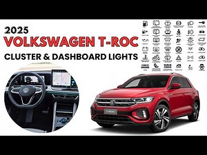 2025 Volkswagen T-Roc Cluster Display & Dashboard Lights Guide
