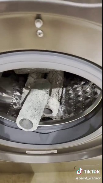 Efficient Paint Roller Cleaning Hack for Home Decor Enthusiasts