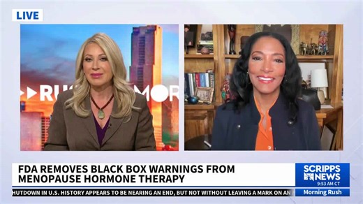 Doctor breaks down FDA's decision to remove serious risk warning label from menopause drugs