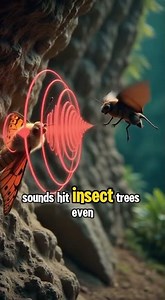 Bats’ Ultrasonic Echolocation Explained | How Bats See in Total Darkness Using Sound#wildlifeshorts