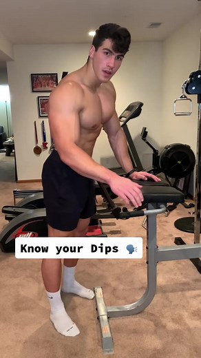 dips for triceps vs. lower chest 🤔 #chest #triceps #Fitness | Inkeed