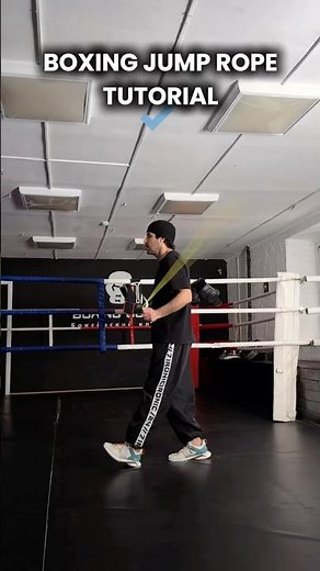Boxing jump rope tutorial ✔️ #boxer #boxingtraining #boxingcoach #boxeo #jumprope #boxing