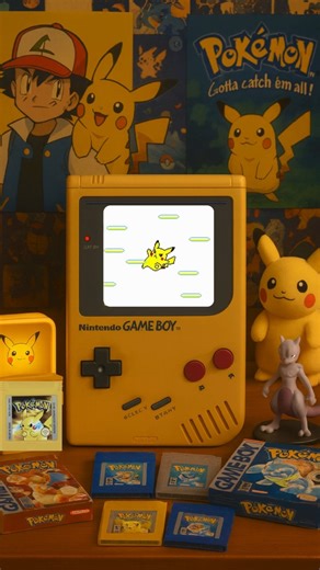 L'intro di Pokémon Giallo 🥹💛 Era il lontano 2000! #pokemon #nostalgia #gameboy | PokéStalgia