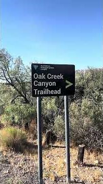 Red Rock LV Oak Creek Canyon Trailhead #rockytrail #hiking #nationalpark