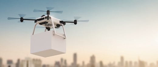 Delivering packages with drones might be good for the environment