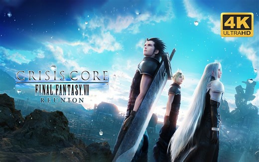 【最终幻想7：核心危机 重聚】4K 最高画质 全支线 全剧情流程通关攻略 FF7CC高清重制版 - Crisis Core Final Fantasy Vii